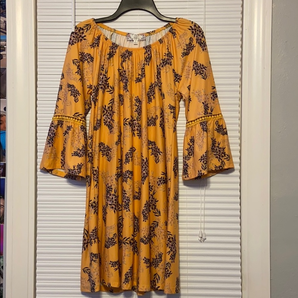 off the shoulder dress